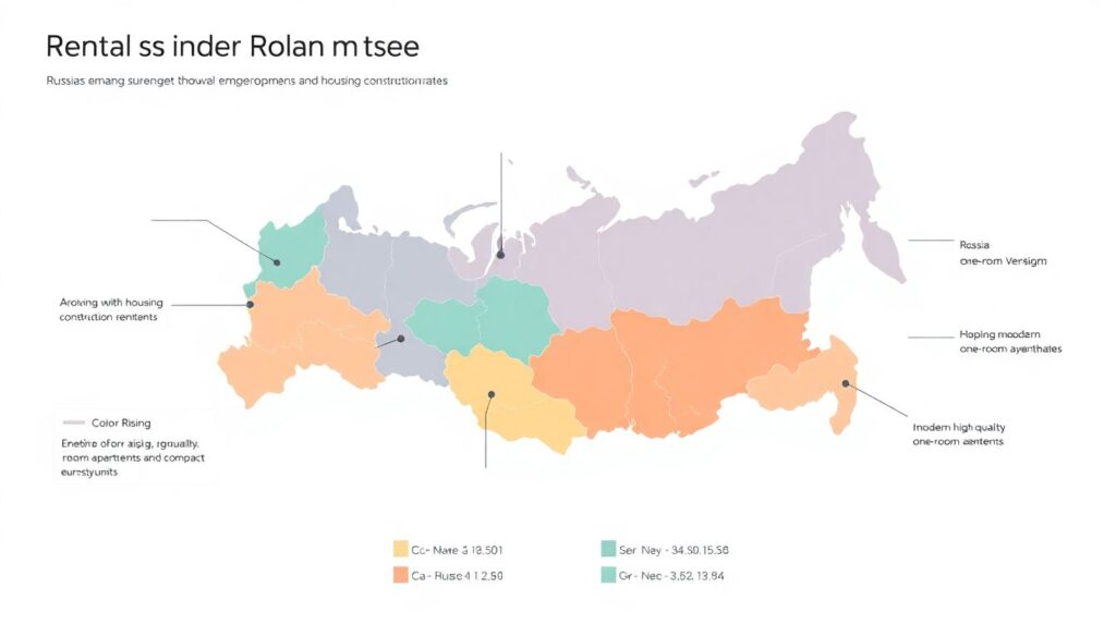 Аналитика рынка съемного жилья: текущие тенденции цен в регионах России - иллюстрация