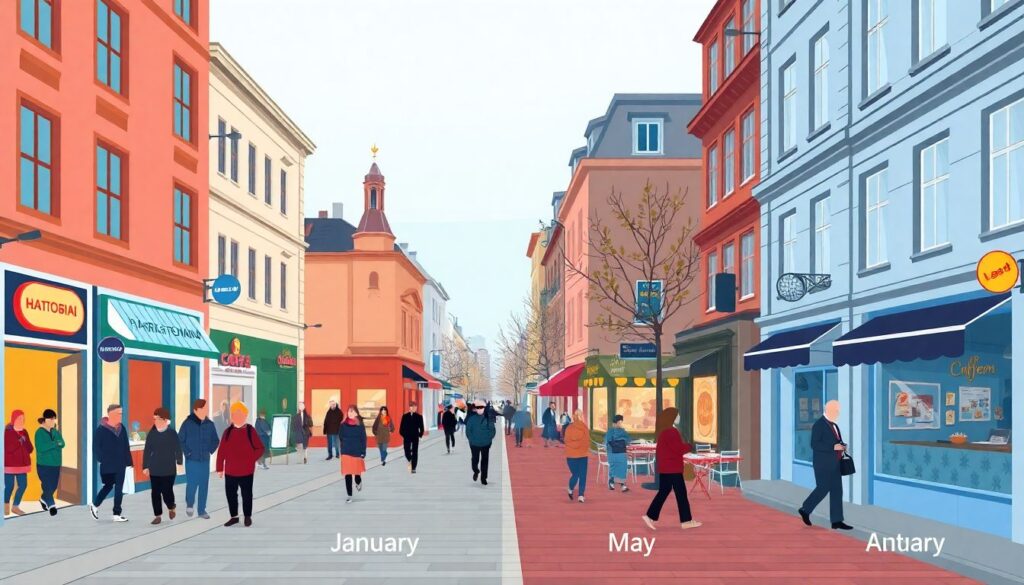 Влияние сезонности на арендную ставку - иллюстрация