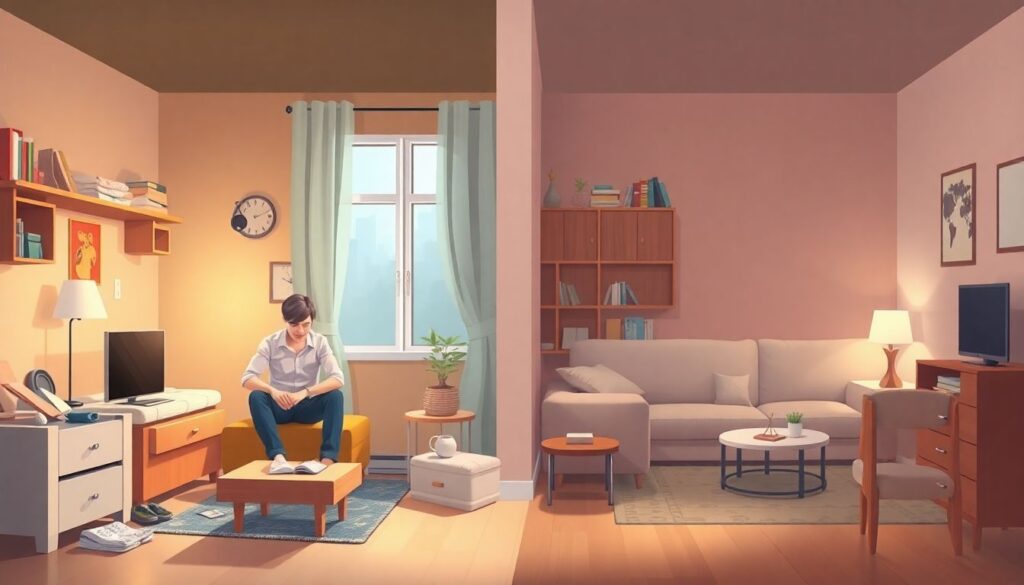 Типы арендного жилья: квартиры эконом и премиум сегментов - иллюстрация