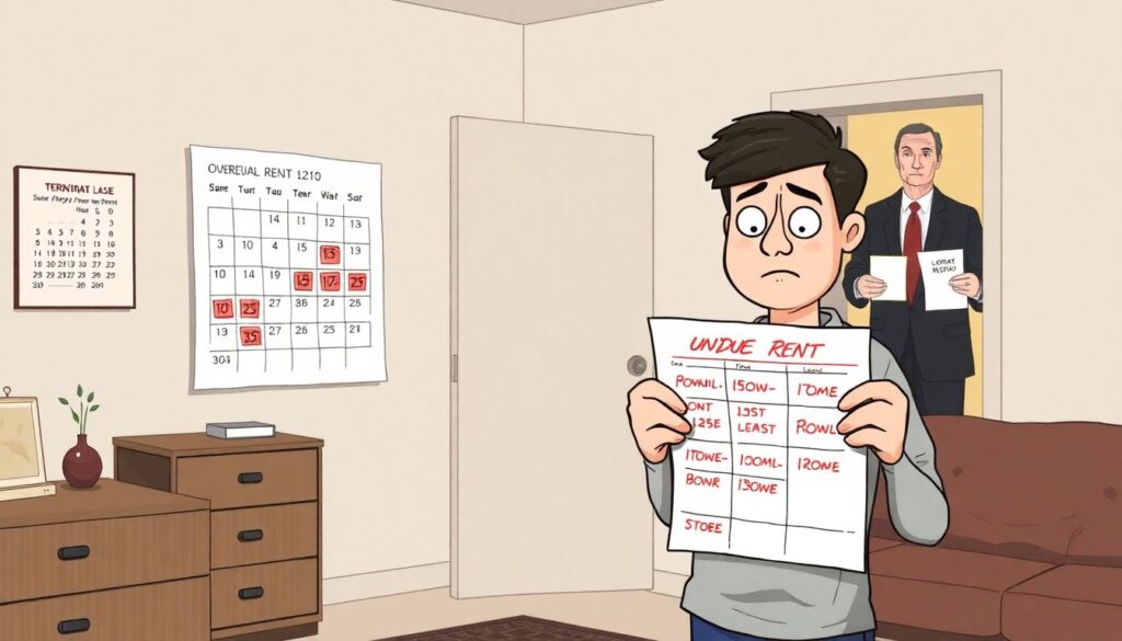 Ситуации, когда арендодатель может расторгнуть договор - иллюстрация