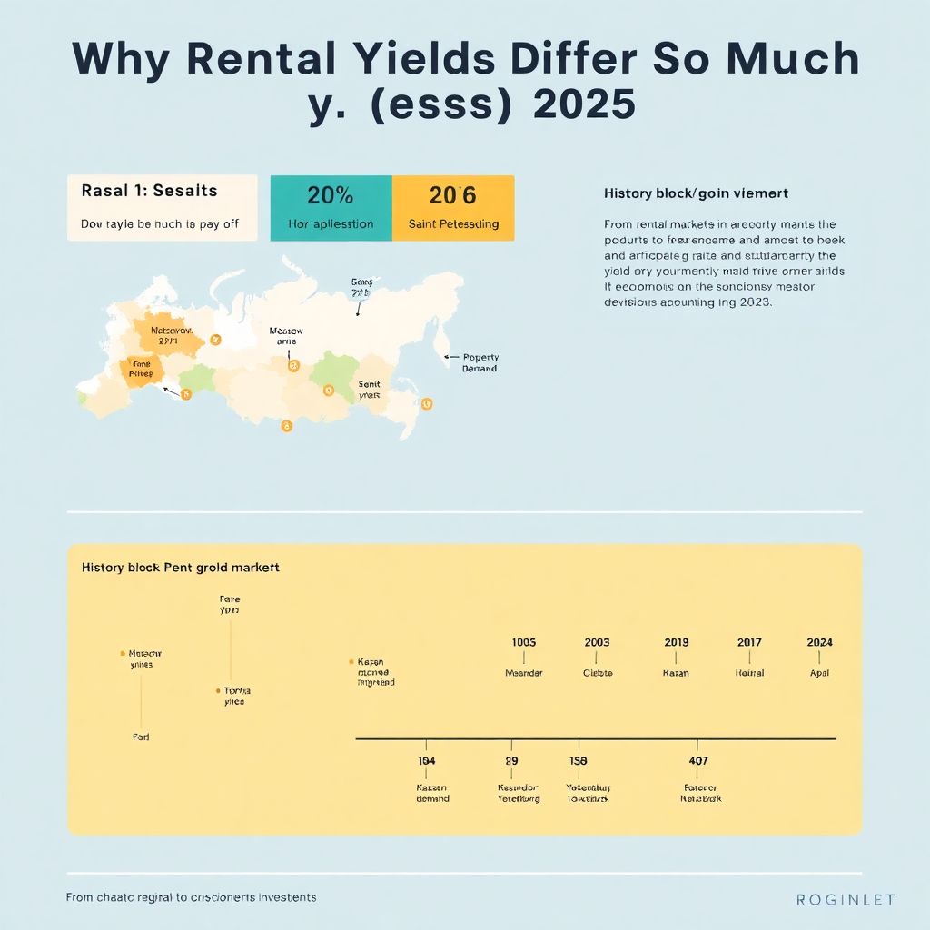 В каких регионах арендная доходность выше и где выгоднее инвестировать