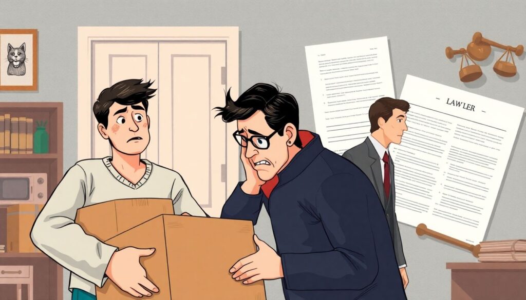 Обязанности арендатора и арендодателя при выселении - иллюстрация